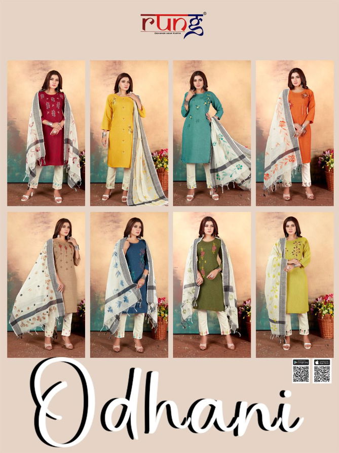 Rung Odhani Festive Wear Heavy Designer Fancy Ready Made Collection